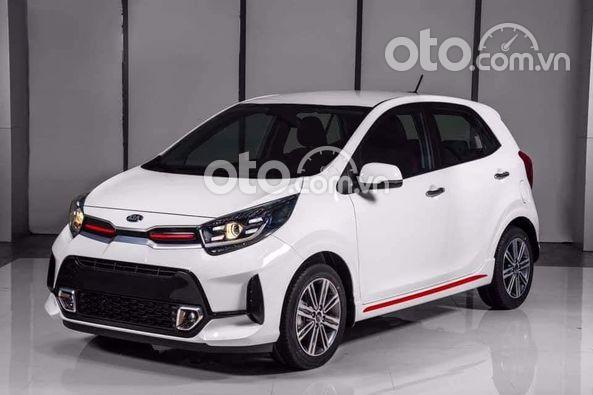 Bán ô tô Kia Morning GT Line đời 2021, màu trắng, 439 triệu0