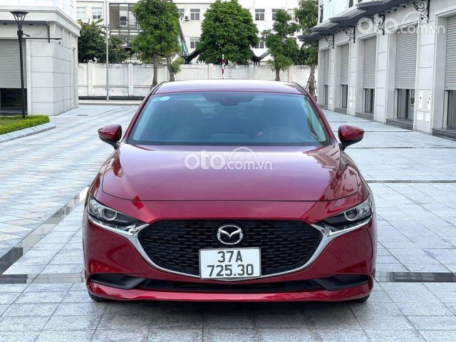 Bán Mazda 3 Deluxe sx 2019 model 2020 All New, màu đỏ giá cạnh tranh0