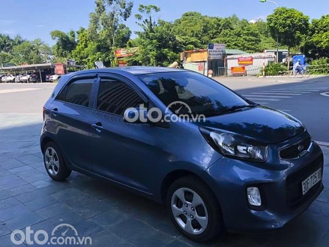 Cần bán lại xe Kia Morning MT đời 2019, màu xanh lam xe gia đình0