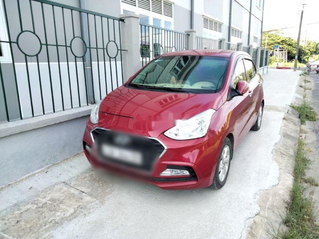 Bán Hyundai Grand i10 sản xuất 2018, màu đỏ chính chủ, giá tốt0