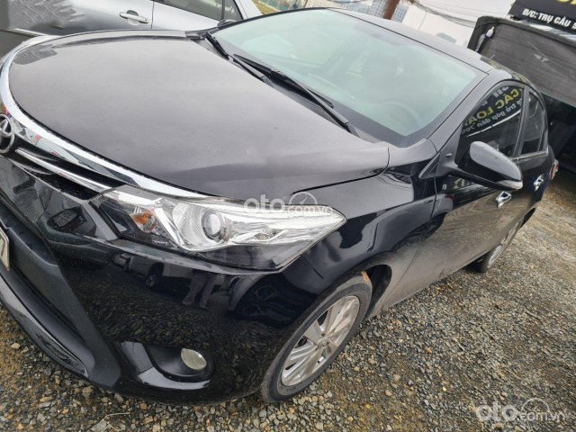 Cần bán lại xe Toyota Vios AT G đời 2014, màu đen, 415tr0