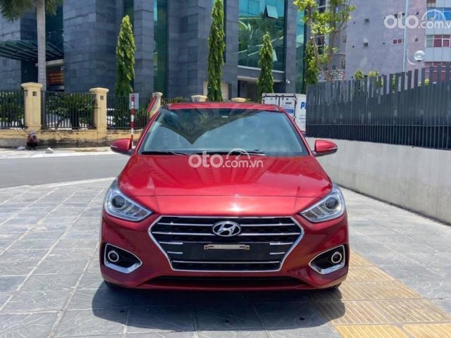 Bán Hyundai Accent năm sản xuất 2020, màu đỏ chính chủ, 528 triệu0