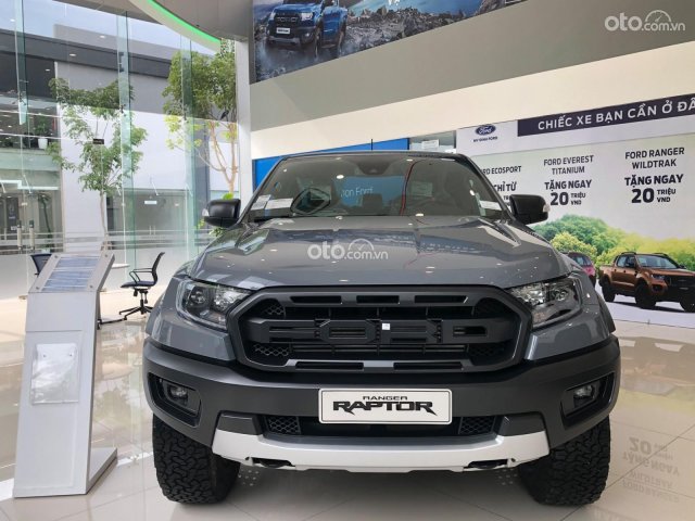 Bán Ford Ranger Raptor đời 2021, màu xám, nhập khẩu nguyên chiếc