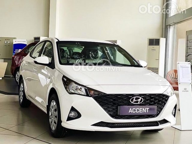 Bán Hyundai Accent 1.4 MT đời 2021, màu trắng0