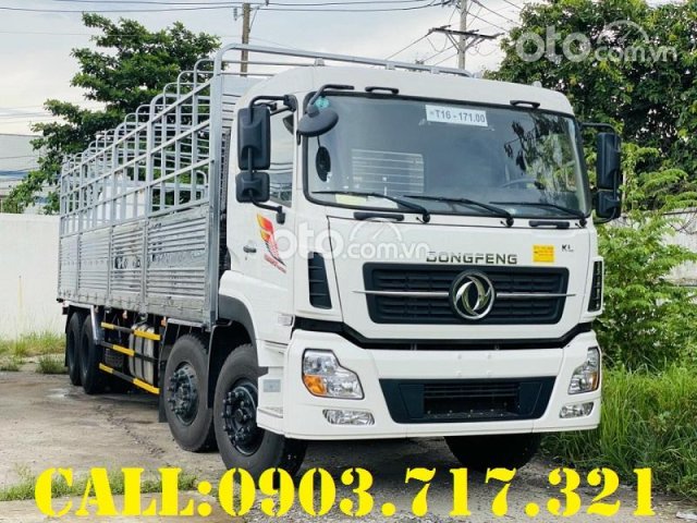 Xe tải DongFeng 4 chân ISL315, bán xe tải DongFeng 4 chân ISL3150