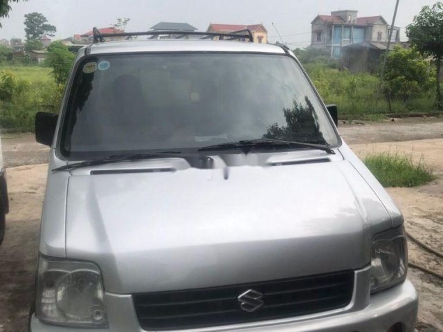 Bán xe Suzuki Wagon R+ năm sản xuất 2004, màu bạc, nhập khẩu0