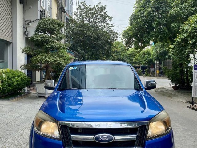 Bán Ford Ranger sản xuất 2009, màu xanh lam, xe nhập số sàn, giá chỉ 265 triệu0