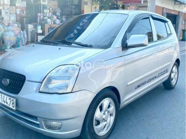 Xe Kia Picanto năm sản xuất 2006, màu bạc, nhập khẩu nguyên chiếc còn mới0