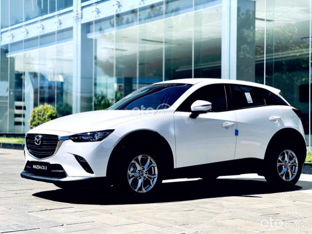 Bán Mazda CX3 Deluxe 1.5 AT đời 2021, màu trắng, nhập khẩu, 629 triệu0