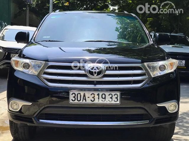 Cần bán lại xe Toyota Highlander SE 2.7 sản xuất 2011, màu đen, xe nhập