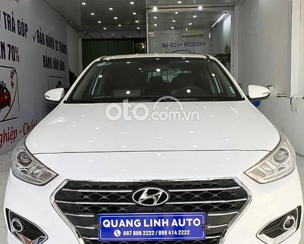 Cần bán gấp Hyundai Accent 1.4 ATH đời 2019, màu trắng, giá 490tr