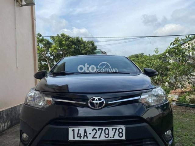 Bán ô tô Toyota Vios 1.5E năm 2017, màu đen còn mới