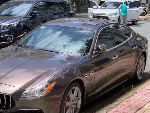 Bán Maserati Quattroporte Grandlusso Zegna năm sản xuất 2018, màu nâu, nhập khẩu nguyên chiếc như mới