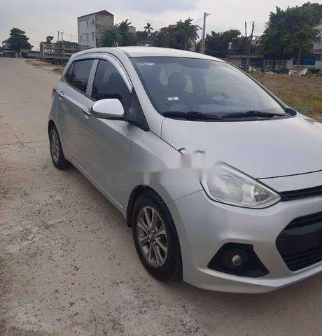 Bán ô tô Hyundai Grand i10 2014, màu bạc, nhập khẩu nguyên chiếc