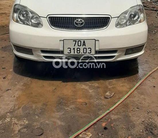 Cần bán gấp Toyota Corolla Altis 1.8G MT sản xuất 2001, màu trắng, giá 193tr0