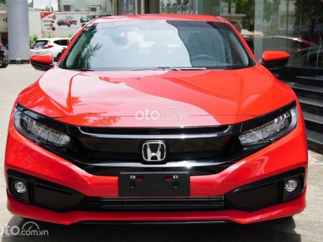 Cần bán xe Honda Civic RS 1.5 AT đời 2021, màu đỏ, nhập khẩu nguyên chiếc0