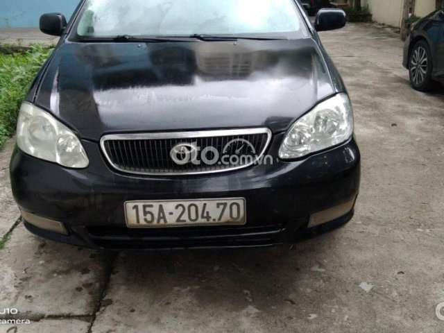 Cần bán lại xe Toyota Corolla Altis 2003, màu đen, nhập khẩu, 115 triệu0