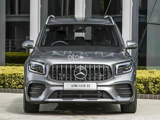 Bán ô tô Mercedes GLB35 AMG đời 2021, màu xám, nhập khẩu nguyên chiếc0