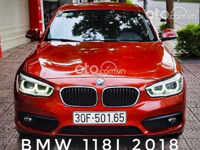 Xe BMW 118i 2018, màu đỏ, xe nhập còn mới giá cạnh tranh0