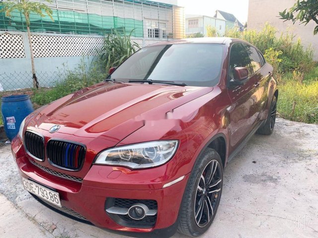 Bán BMW X6 3.5 Xdrive đời 2008, màu đỏ, xe nhập, giá 700tr0