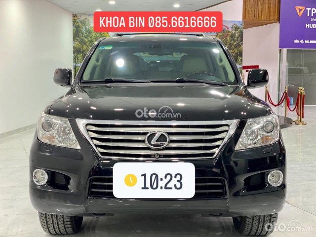 LX 570 sản xuất 2009, ĐKLĐ 2011 đen - nội thất kem0