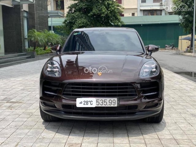 Porsche Macan model 2020 nâu, nội thất kem0