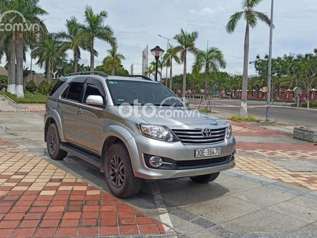 Bán ô tô Toyota Fortuner 2016, màu bạc số tự động0