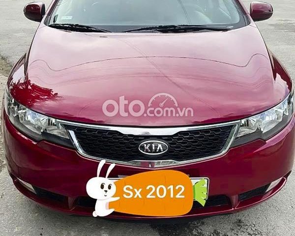 Bán Kia Forte SX 1.6 AT năm 2012, màu đỏ còn mới