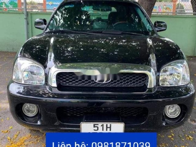 Bán Hyundai Santa Fe đời 2003, màu đen, nhập khẩu Hàn Quốc0