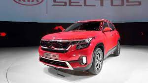 Cần bán Kia Seltos 1.4 Luxury đời 2021, màu đỏ, giá tốt0