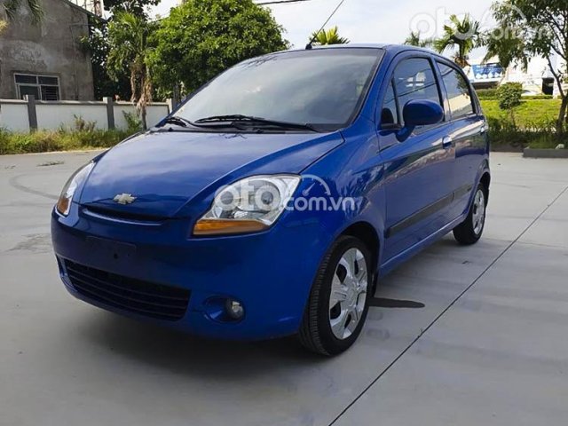 Bán Chevrolet Spark Lite Van 0.8 MT đời 2015, màu xanh lam số sàn, giá chỉ 130 triệu0