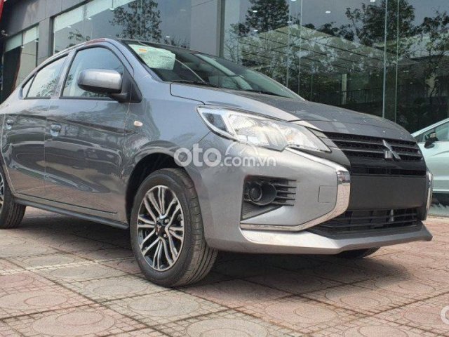 Cần bán Mitsubishi Attrage đời 202, màu xám, nhập khẩu, giá 356tr