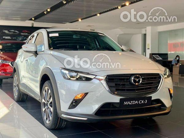 Cần bán Mazda CX3 Deluxe sản xuất 2021, màu trắng, 639tr0