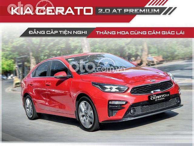 Bán xe Kia Cerato 1.6 AT Luxury năm sản xuất 2021, màu đỏ, giá 579tr0