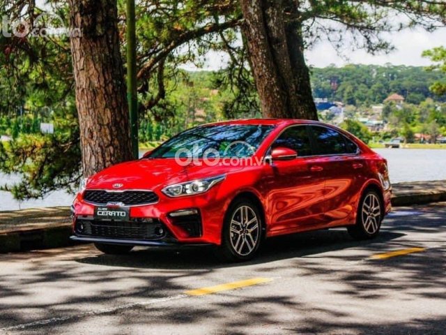 Bán Kia Cerato 1.6 MT 2021, màu đỏ, giá 544tr0