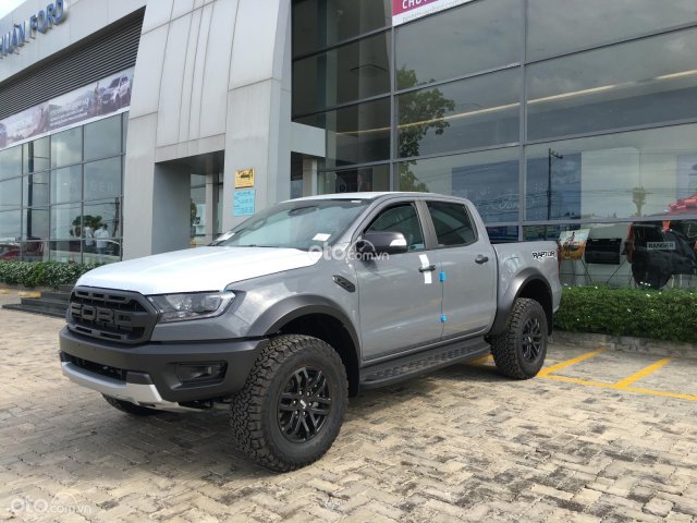 [Hot] Ford Ranger Raptor xám 2021, có sẵn, giao ngay giá ưu đãi mùa dịch0