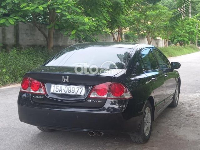 Bán xe Honda Civic đời 2007, màu đen xe gia đình0