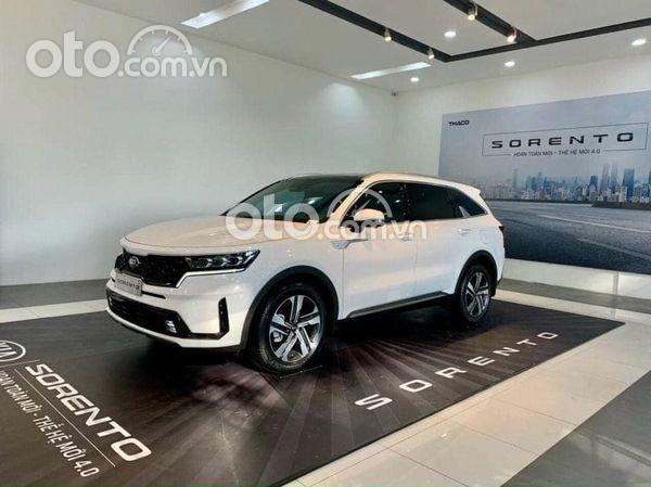 Bán xe Kia Sorento 2.2 Premium 2021, màu trắng0