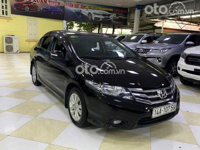 Bán xe Honda City 1.5 AT đời 2014, màu đen số tự động giá cạnh tranh0