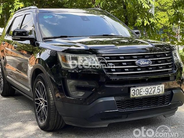 Xe Ford Explorer Limited 2.3L đời 2016, màu đen, nhập khẩu nguyên chiếc0