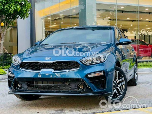 Bán Kia Cerato 1.6 MT đời 2021, màu xanh lam0