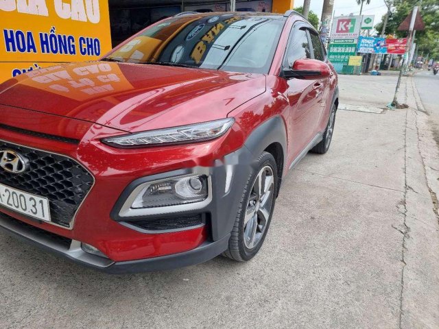 Xe Hyundai Kona đời 2019, màu đỏ còn mới, giá 690tr0