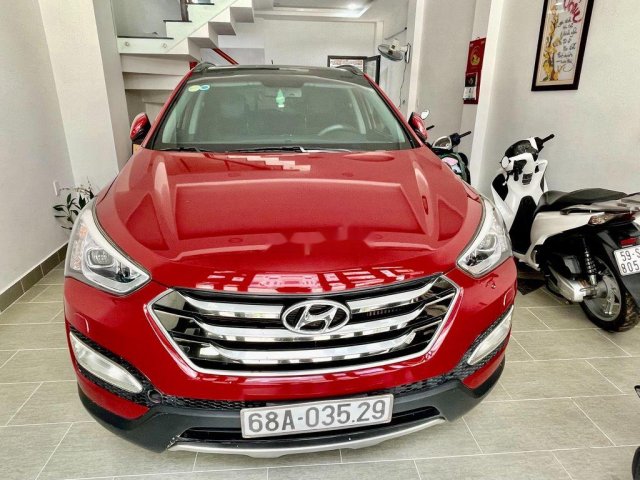 Bán Hyundai Santa Fe đời 2016, màu đỏ, xe nhập còn mới, 785 triệu0