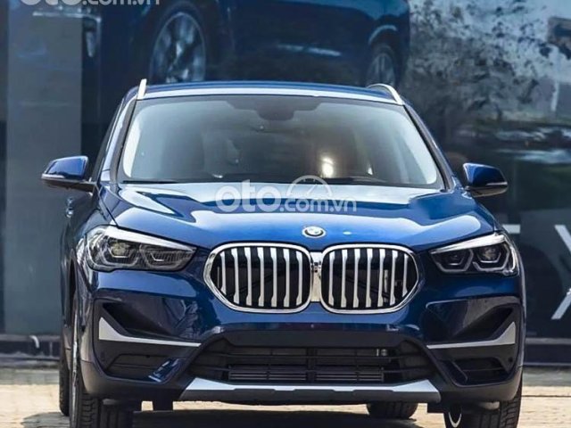 Bán xe BMW X1 Xline đời 2021, màu xanh lam, xe nhập0