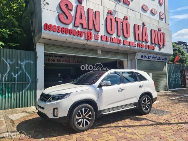 Kia Sorento 2.4AT màu trắng sản xuất năm 2018, xe tư nhân chính chủ một chủ từ đầu0