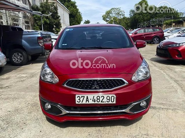 Bán xe Mitsubishi Mirage 1.2 CVT đời 2018, màu đỏ, nhập khẩu còn mới0