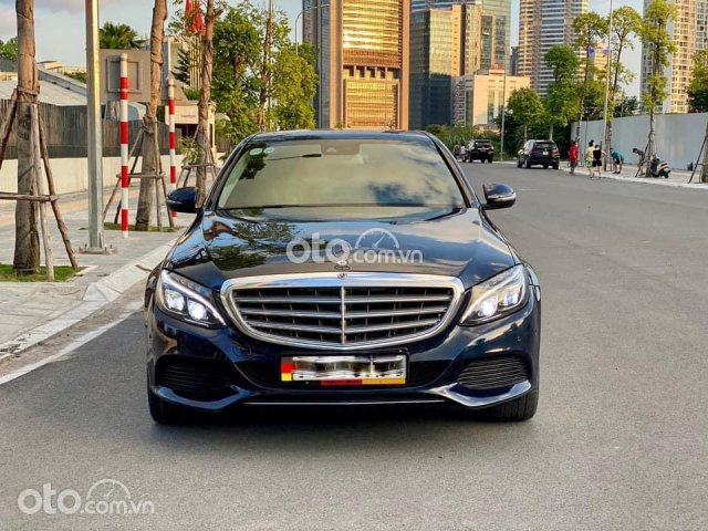 Bán ô tô Mercedes C250 sản xuất năm 2016, màu xanh lam0