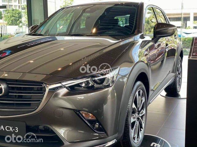 Bán ô tô Mazda CX3 Luxury năm 2021, màu xám0