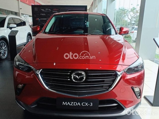 Bán Mazda CX3 Luxury năm 2021, màu đỏ, nhập khẩu nguyên chiếc, giá 679tr0