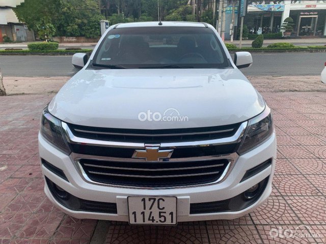 Xe Chevrolet Colorado sản xuất năm 2018, màu trắng, xe nhập chính chủ